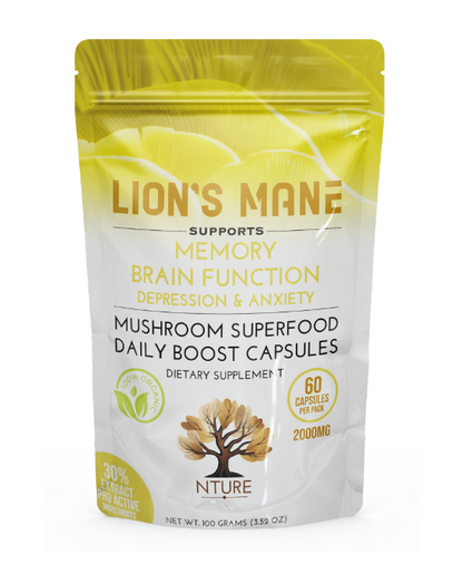 Lion's Mane Capsules by NTURE