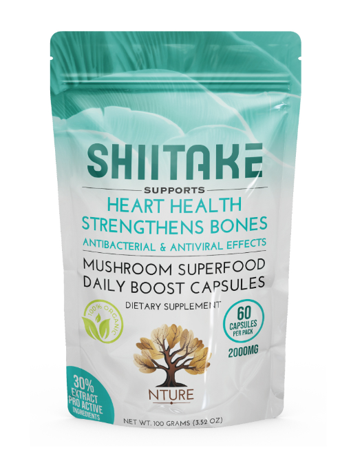 Shiitake Mushroom Capsules by NTURE