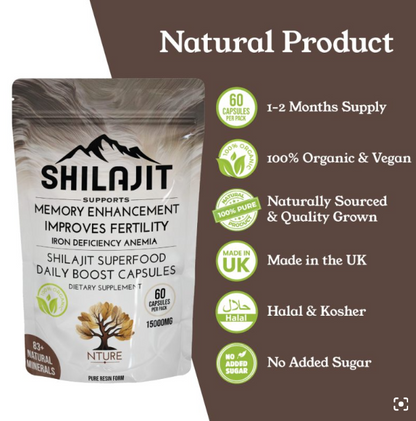 Shilajit Capsules by NTURE