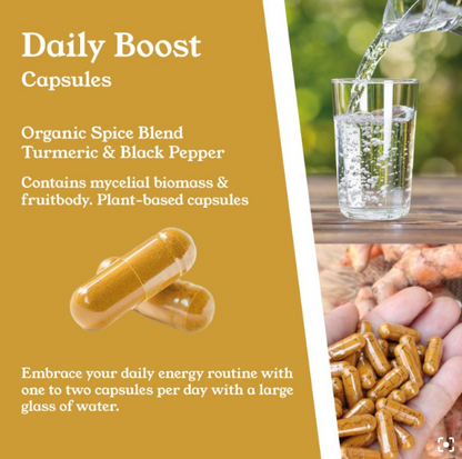 Tumeric & Black Pepper Capsules by NTURE