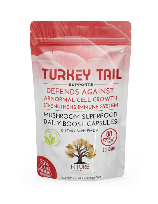 Turkey Tail Mushroom Capsules by NTURE