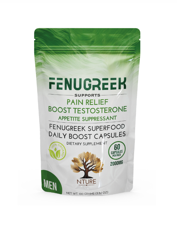 Fenugreek Capsules for MEN by NTURE