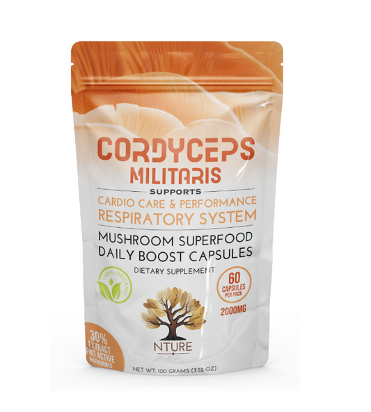 Cordyceps Militaris Capsules by NTURE