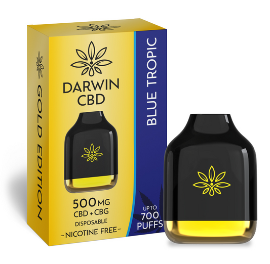 Darwin CBD Disposable Vape 500MG CBD+CBG