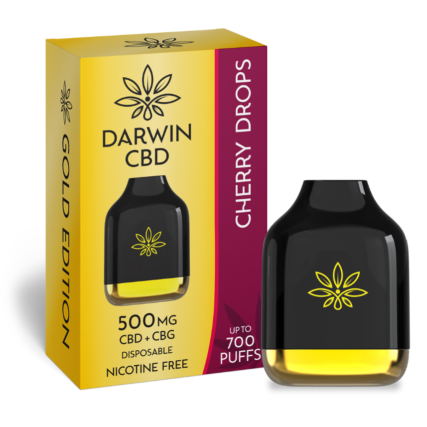 Darwin CBD Disposable Vape 500MG CBD+CBG