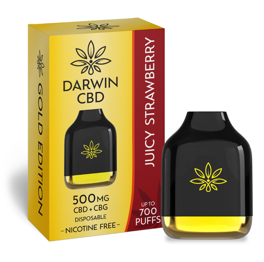 Darwin CBD Disposable Vape 500MG CBD+CBG