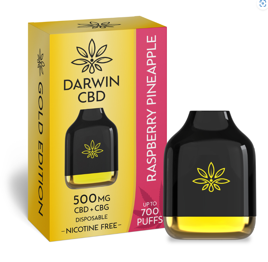 Darwin CBD Disposable Vape 500MG CBD+CBG