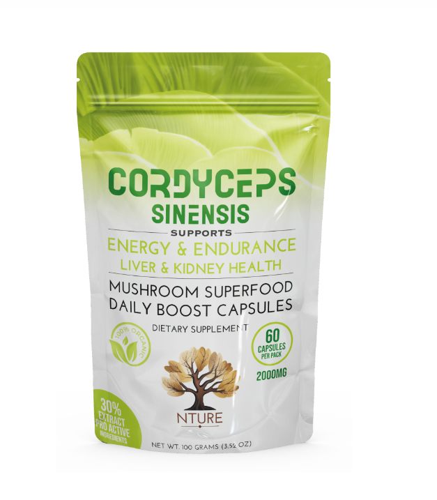 Cordyceps Sinensis Capsules by NTURE