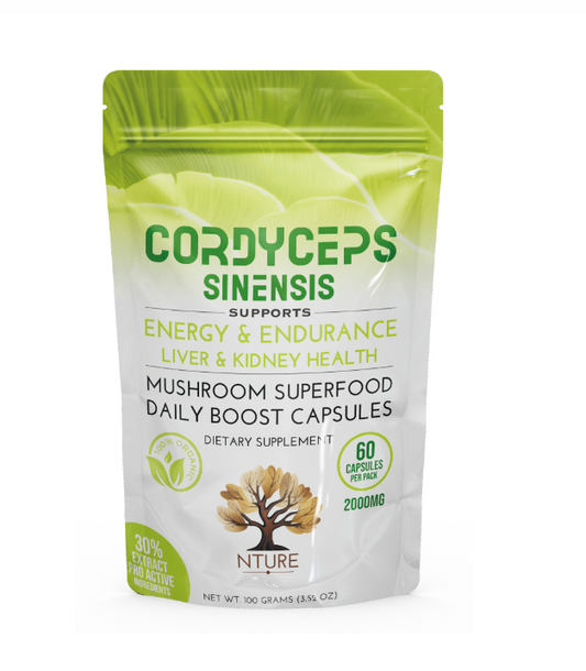 Cordyceps Sinensis Capsules by NTURE