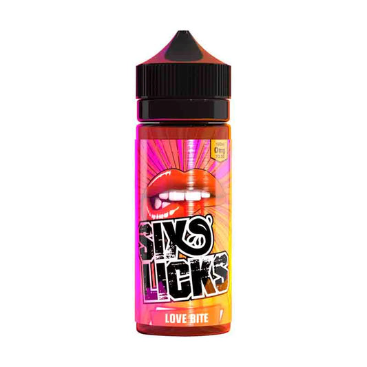 Love Bite 100ml E-Liquid by Six Licks