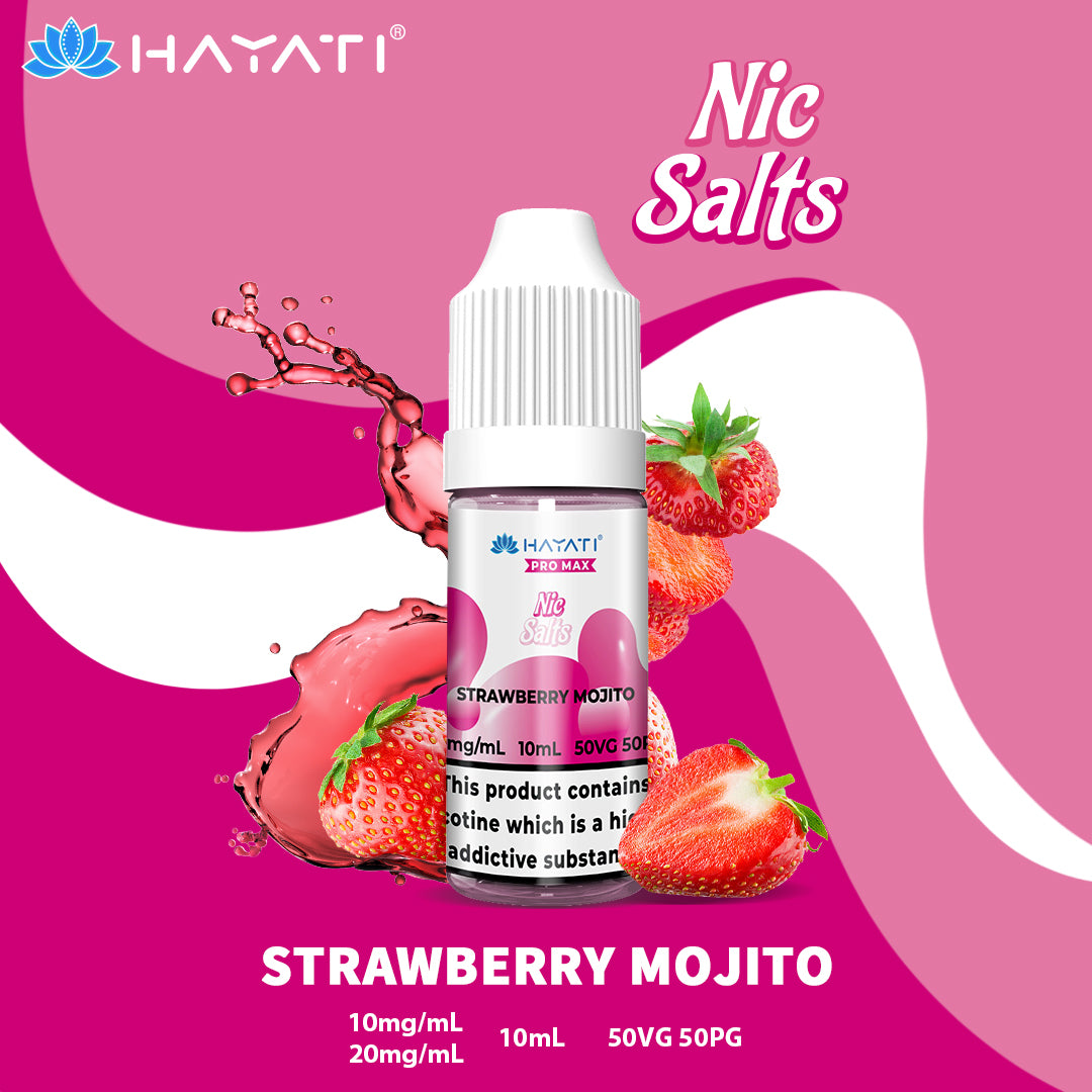 Strawberry Mojito Nic Salt E-liquid by Hayati Pro Max