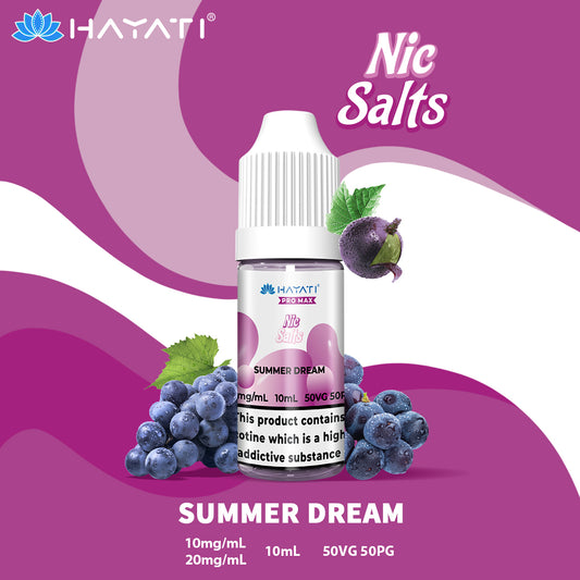 Summer Dream Nic Salt E-Liquid by Hayati Pro Max