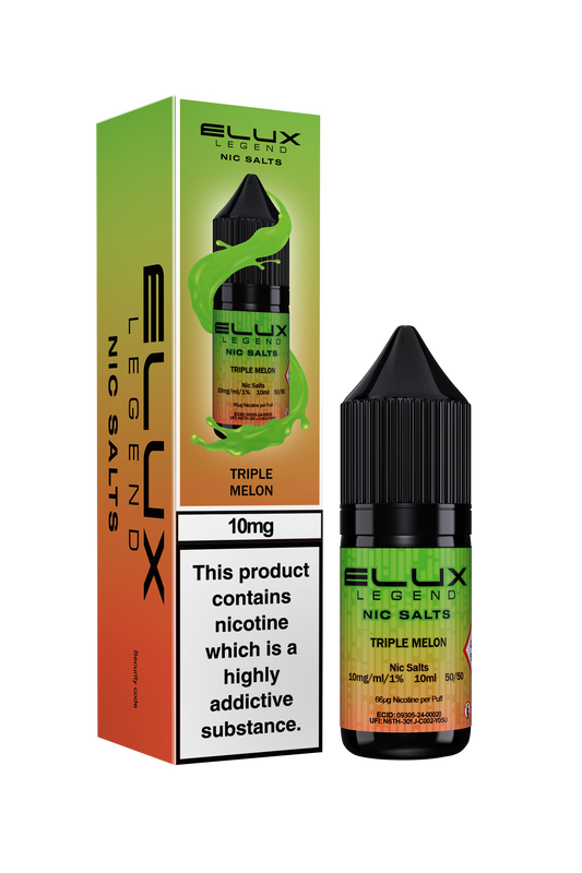 Triple Melon Nic Salt E-Liquid by Elux Legend