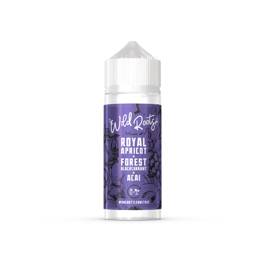 Royal Apricot, Forest Blackcurrant & Acai Shortfill E-Liquid by Wild Roots