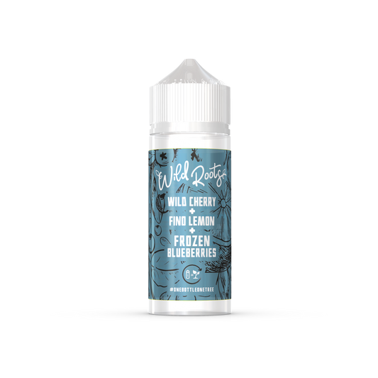 Wild Cherry, Find Lemon & Frozen Blueberries Shortfill E-Liquid by Wild Roots