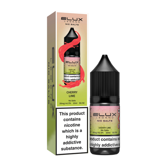 Cherry Lime Nic Salt E-Liquid by ELUX Legend