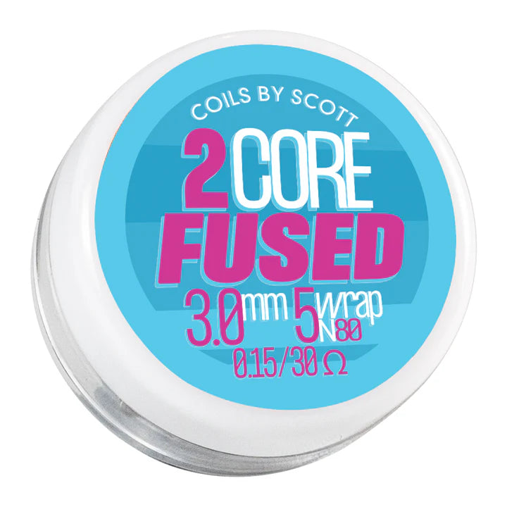 0.15 2 Core Fused Clapton Coils by Scott