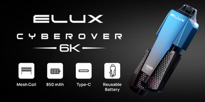 ELUX Cyberover 6K Disposable Vape