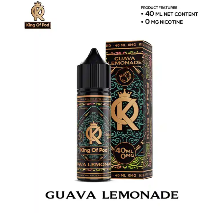 Guava Lemonade 40ML E-Liquid by King Of Pod