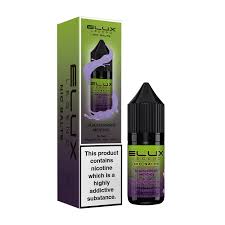 Blackcurrant Menthol Nic Salt E-Liquid by Elux Legend