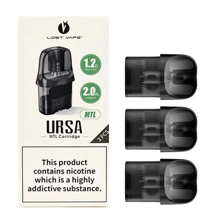 Lost Vape Ursa V2 Replacement Pods (3 Pack)