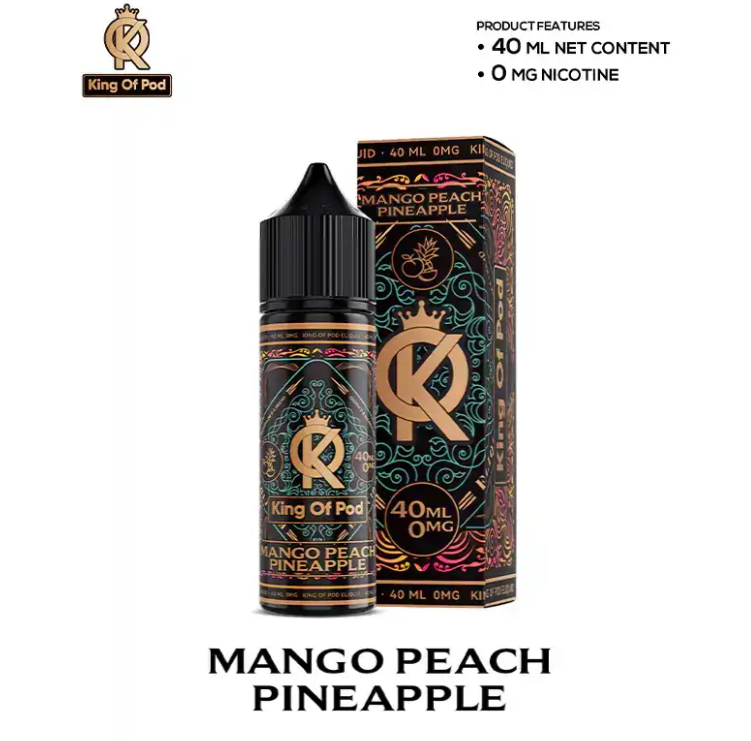 Mango, Peach & Pineapple 40ML E-Liquid by King Of Pod