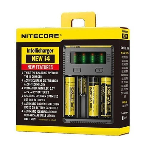 NITECORE I4 Intellicharger Vape Battery Charger