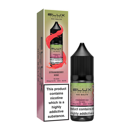 Strawberry Kiwi Nic Salt E-Liquid by ELUX Legend